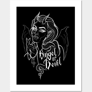 Angel or Devil Posters and Art